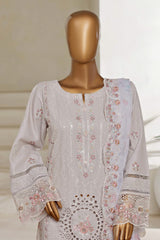 Sada Bahar Stitched 3 Piece Luxury Emb Spring Vol-05 Collection'2025-MK-35-Grey