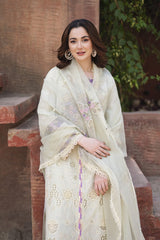 Manara by Maria Asif Baig Unstitched 3 Piece Luxury Lawn Collection'2023-ML-02-Opaline