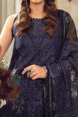 Maria B Unstitched 3 Piece Luxury Emb Lawn Eid 2 Collection'2024-ML-09