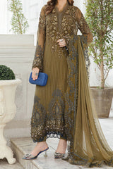 Maria B Unstitched 3 Piece Luxury Chiffon Collection'2024-MPC-08