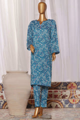 HZ Unstitched 2 Piece Co Ords Mid Summer Printed Lawn Collection'2024-MSC-1057