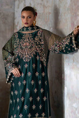Saanjh By Emaan Adeel Unstitched 3 Piece Velvet Edit Collection'2024-Nisha