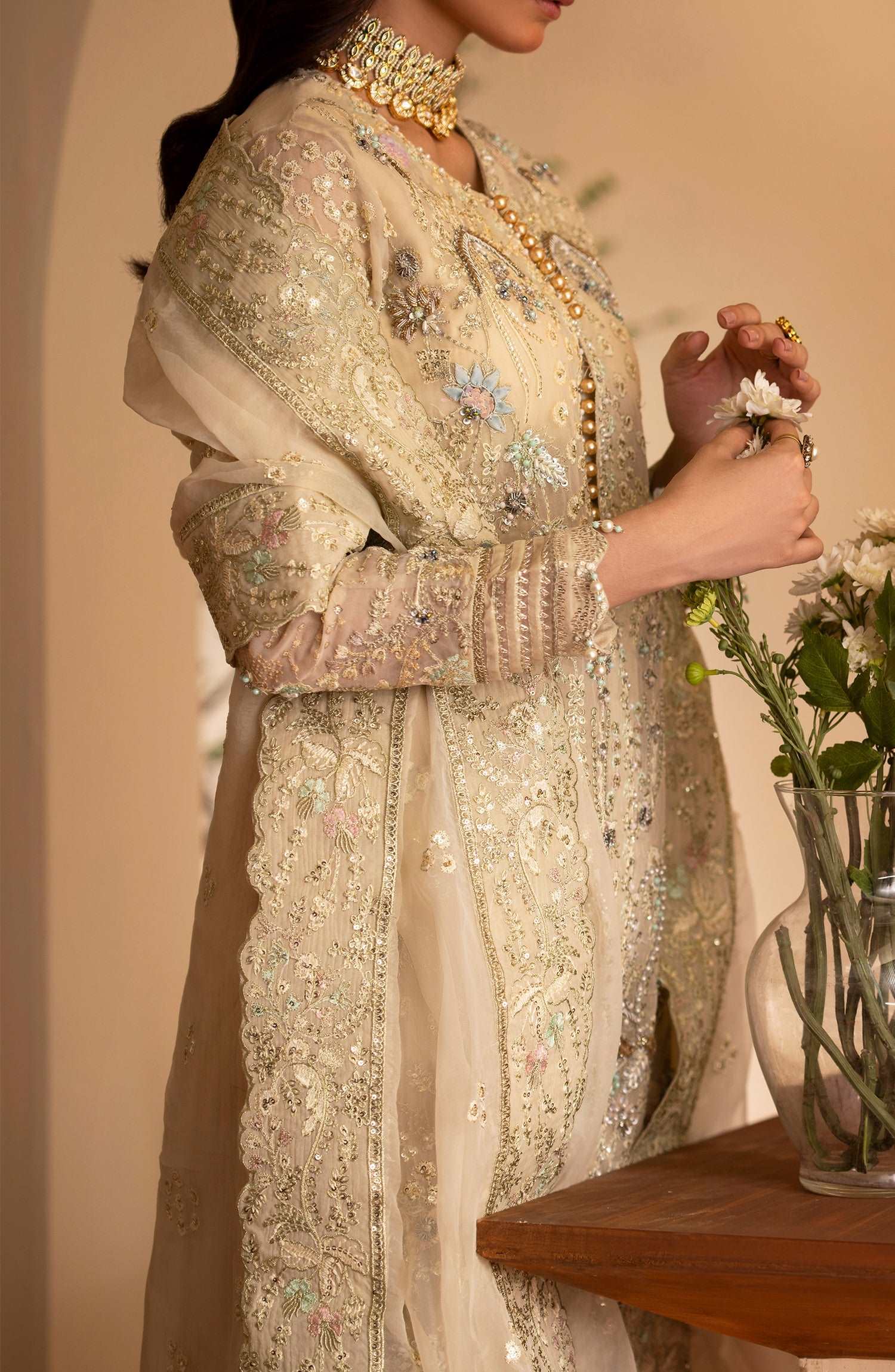 Romansiyyah By Emaan Adeel Unstitched 3 Piece Luxury Formals Collection'2024-Zafia