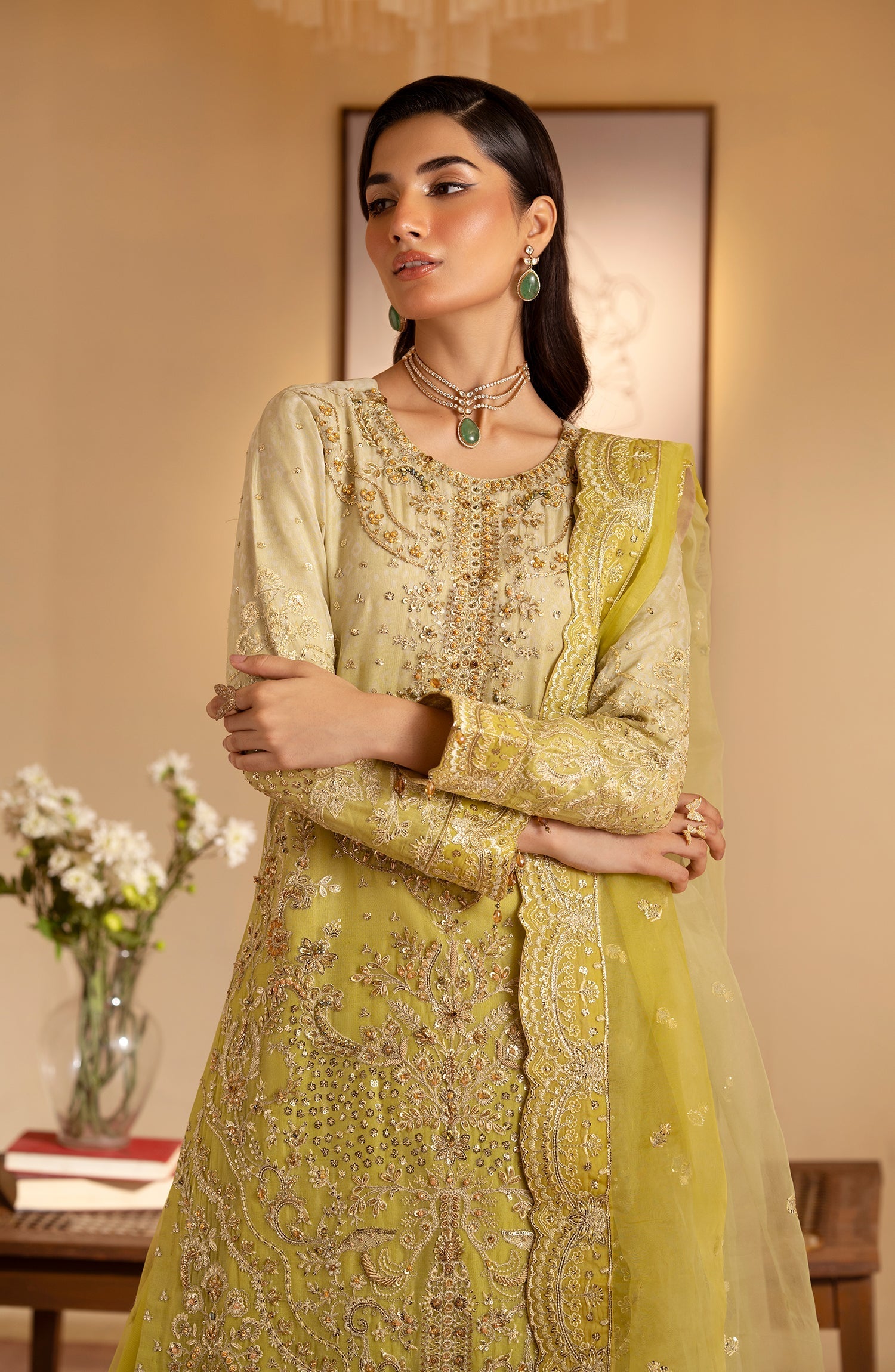 Romansiyyah By Emaan Adeel Unstitched 3 Piece Luxury Formals Collection'2024-Sabian