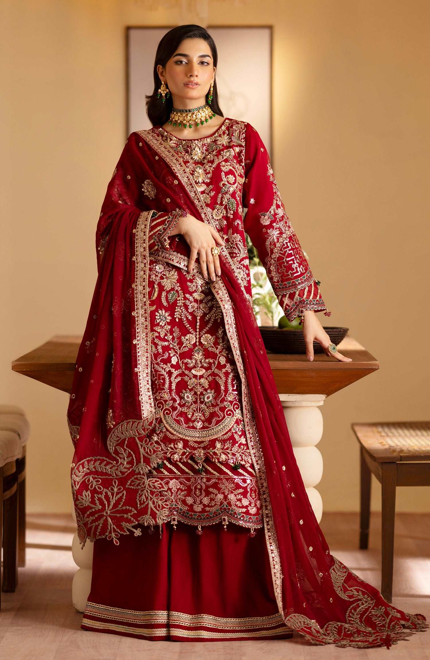 Romansiyyah By Emaan Adeel Unstitched 3 Piece Luxury Formals Collection'2024-Nashwa