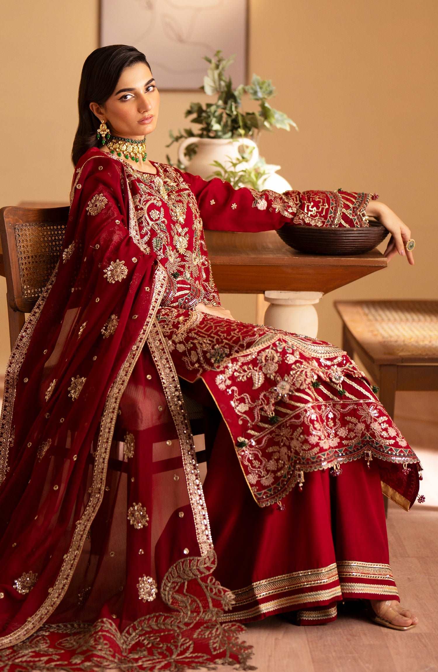 Romansiyyah By Emaan Adeel Unstitched 3 Piece Luxury Formals Collection'2024-Nashwa