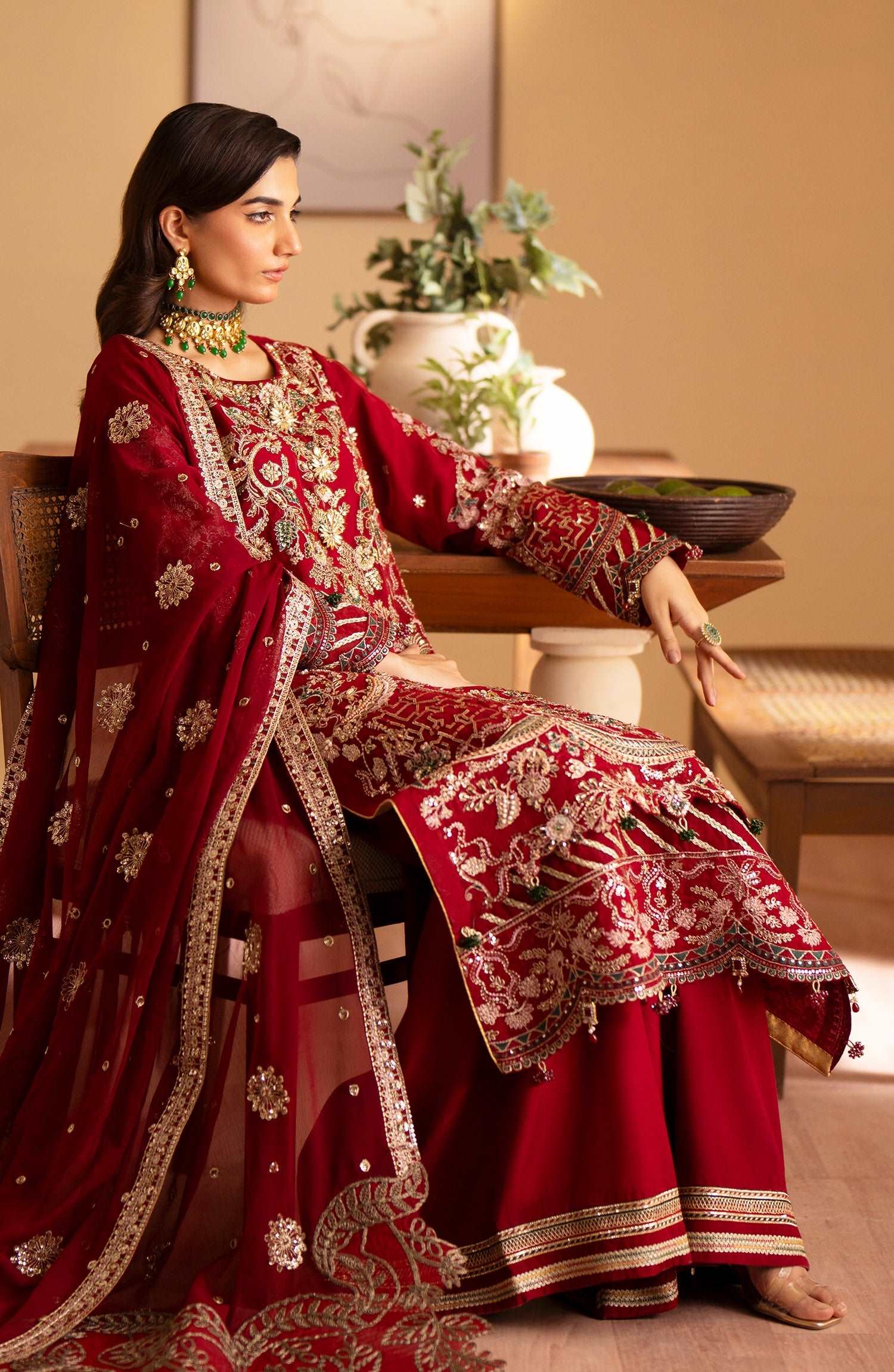 Romansiyyah By Emaan Adeel Unstitched 3 Piece Luxury Formals Collection'2024-Nashwa