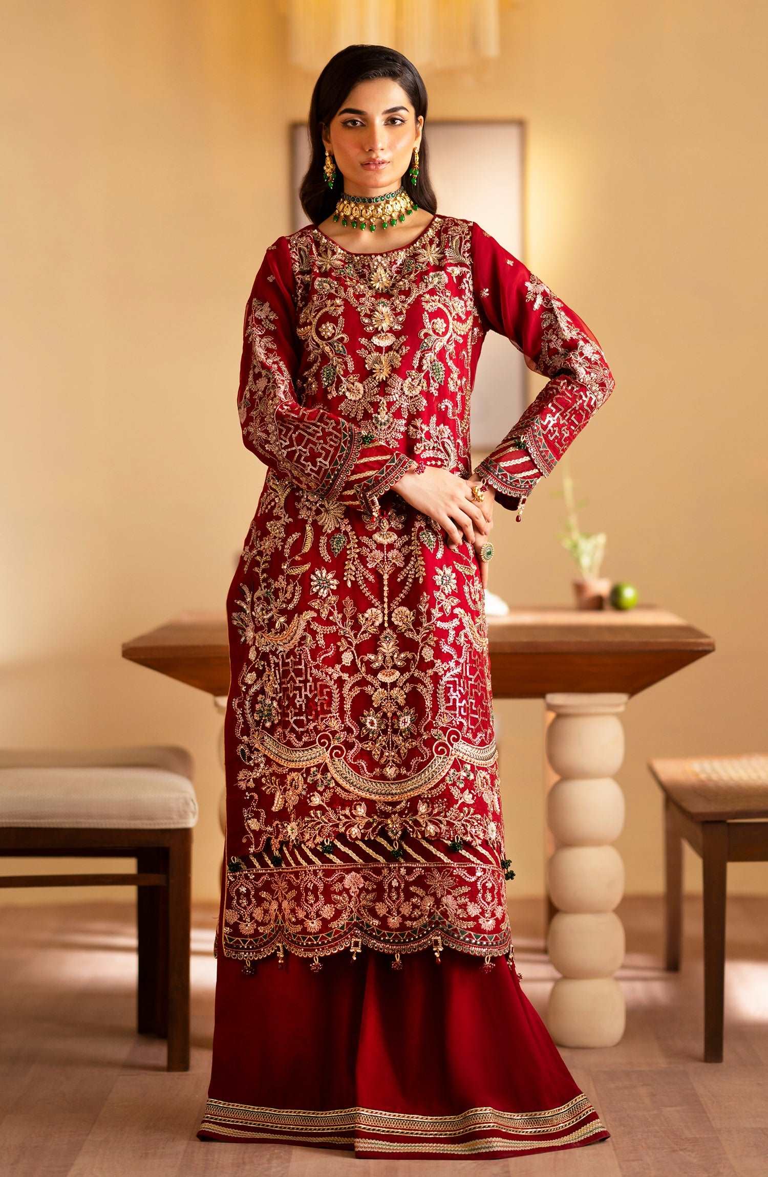 Romansiyyah By Emaan Adeel Unstitched 3 Piece Luxury Formals Collection'2024-Nashwa