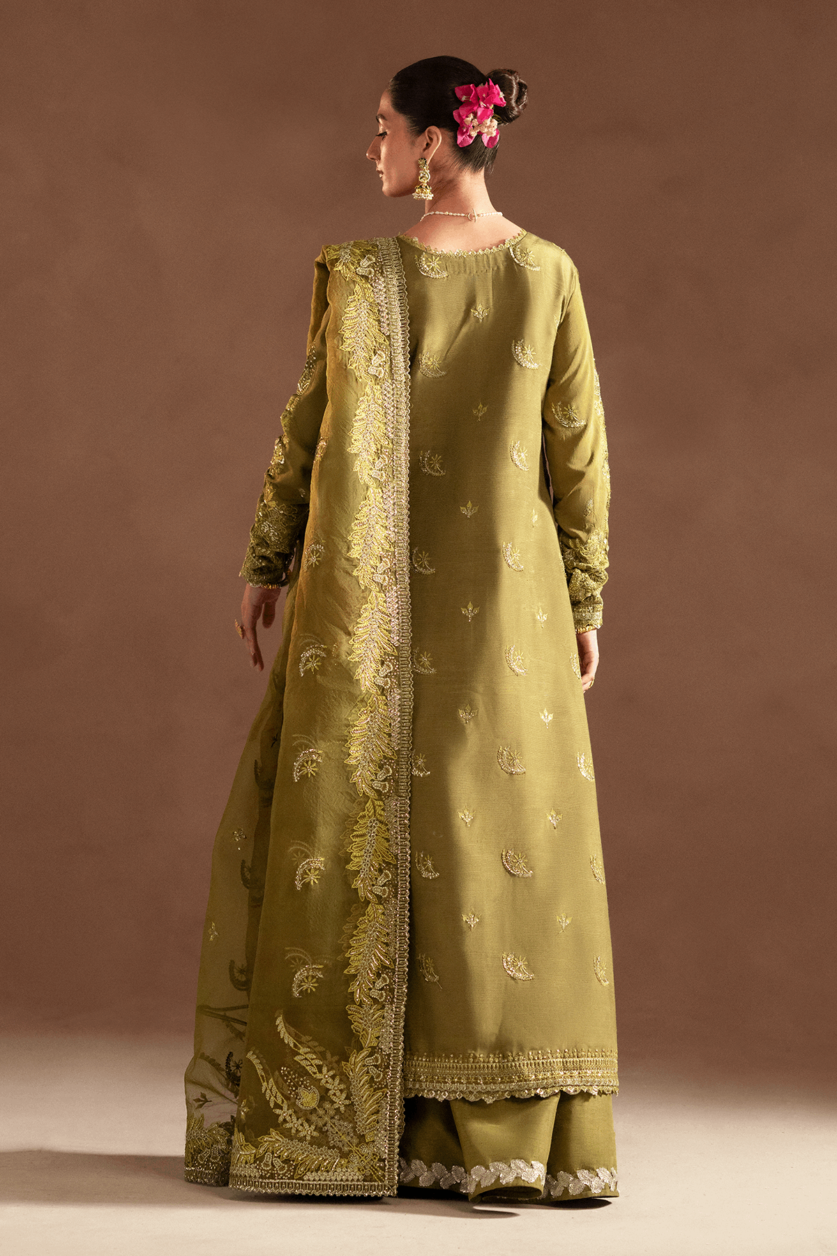 Selene Korean by Emaan Adeel Unstitched 3 Piece Raw Silk Collection'2024-Aurelia