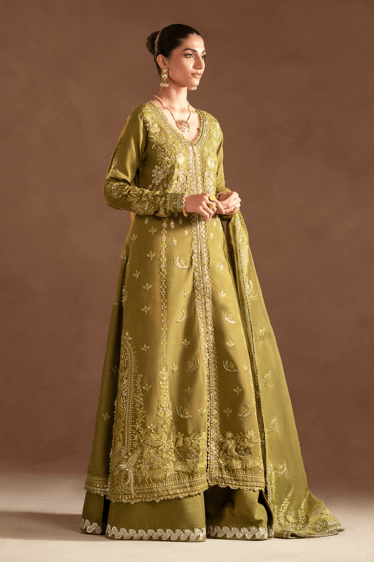 Selene Korean by Emaan Adeel Unstitched 3 Piece Raw Silk Collection'2024-Aurelia