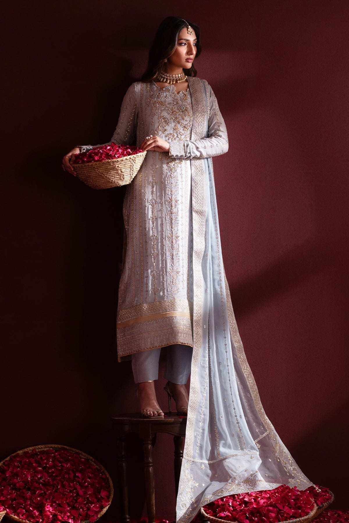 Nooresha By Emaan Adeel Unstitched 3 Piece Formals Collection-Sahira