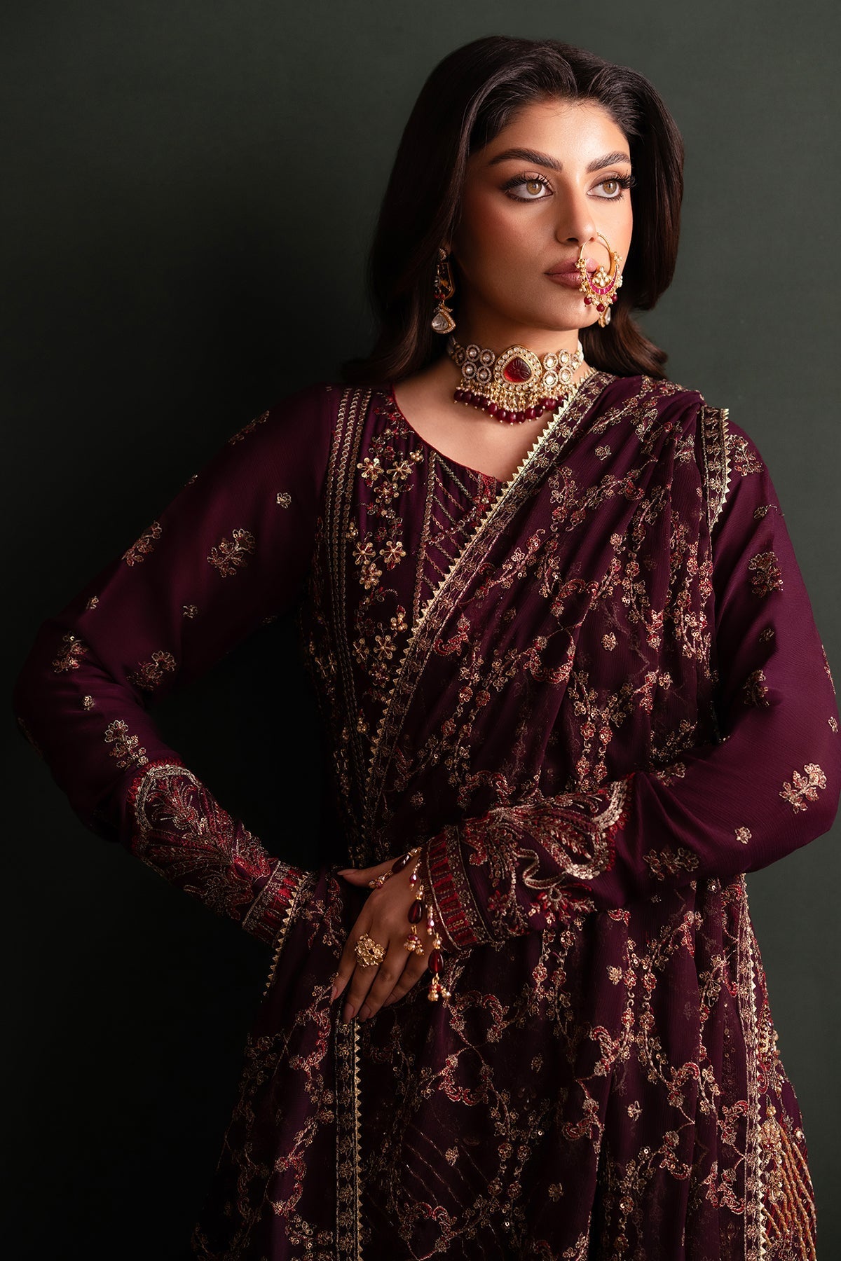 Nooresha By Emaan Adeel Unstitched 3 Piece Formals Collection-Jenan