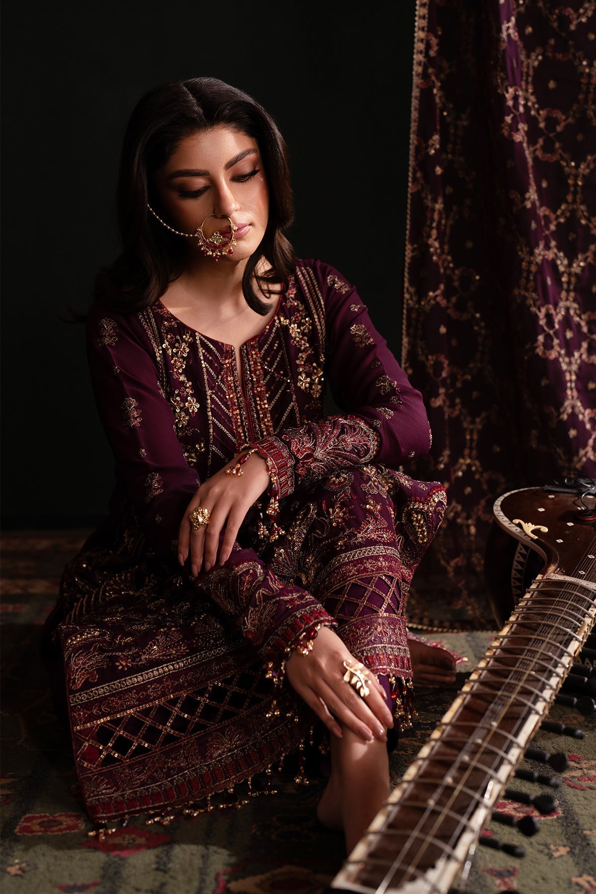 Nooresha By Emaan Adeel Unstitched 3 Piece Formals Collection-Jenan