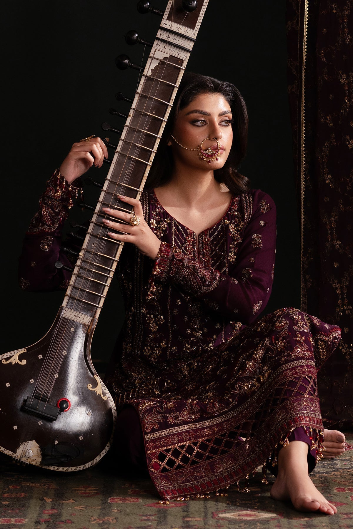 Nooresha By Emaan Adeel Unstitched 3 Piece Formals Collection-Jenan