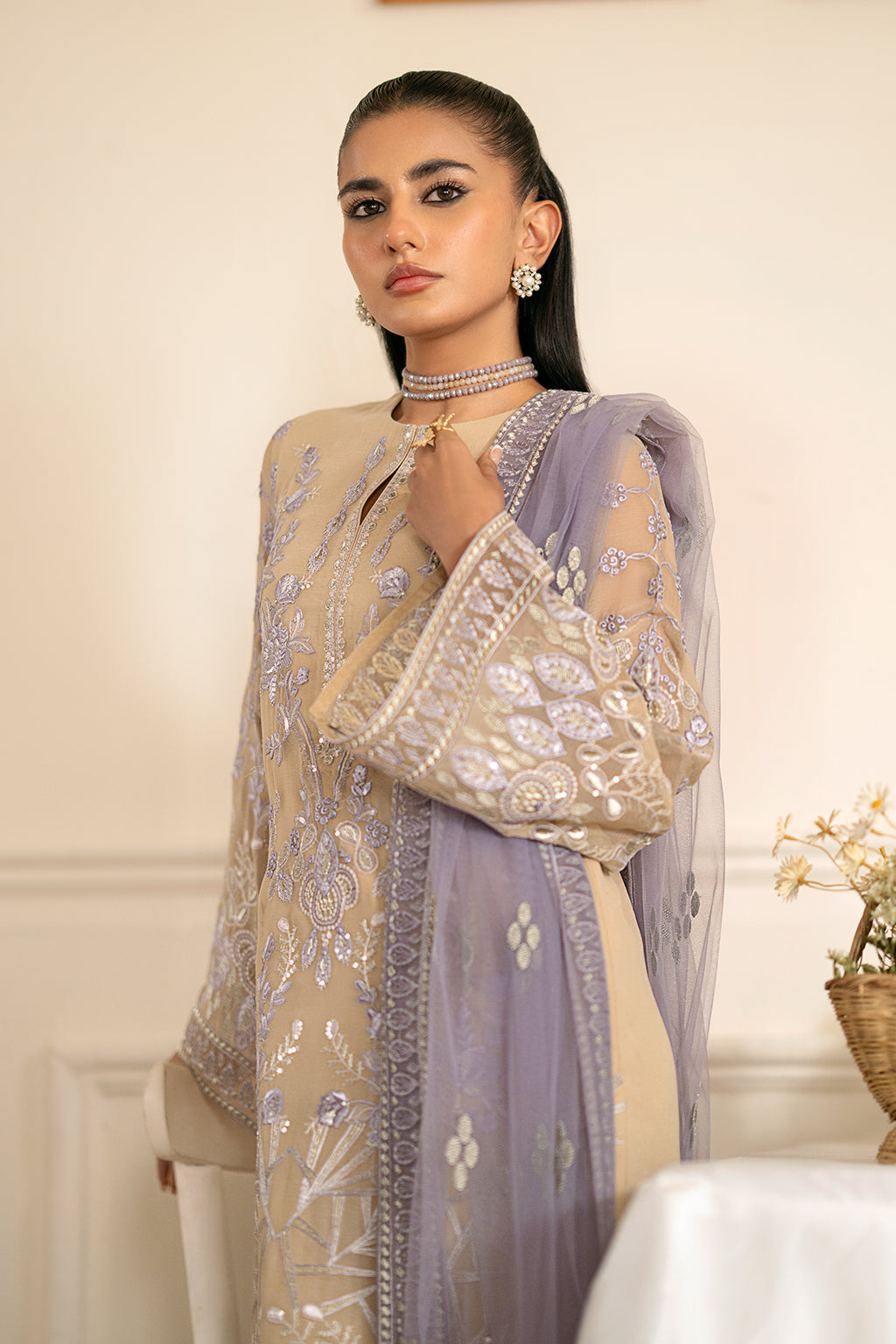 Meherbano - Kuch Khas By Flossie Unstitched 3 Piece Formals Vol-16 Collection'2025-ILANA-A