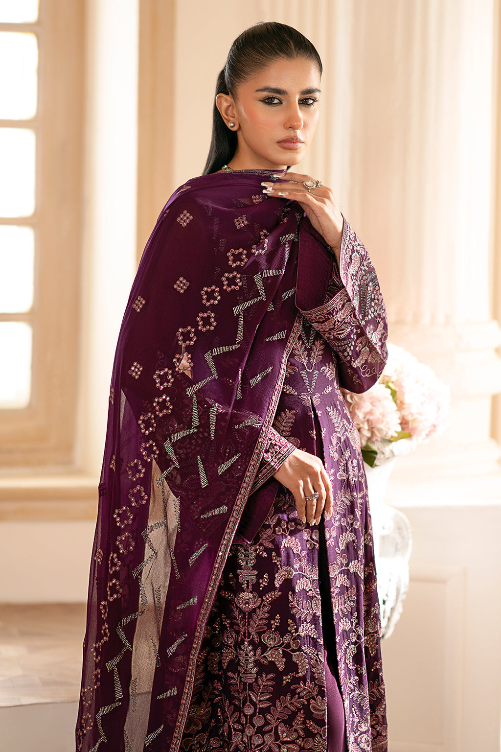 Meherbano - Kuch Khas By Flossie Unstitched 3 Piece Formals Vol-16 Collection'2025-CALESTE-B