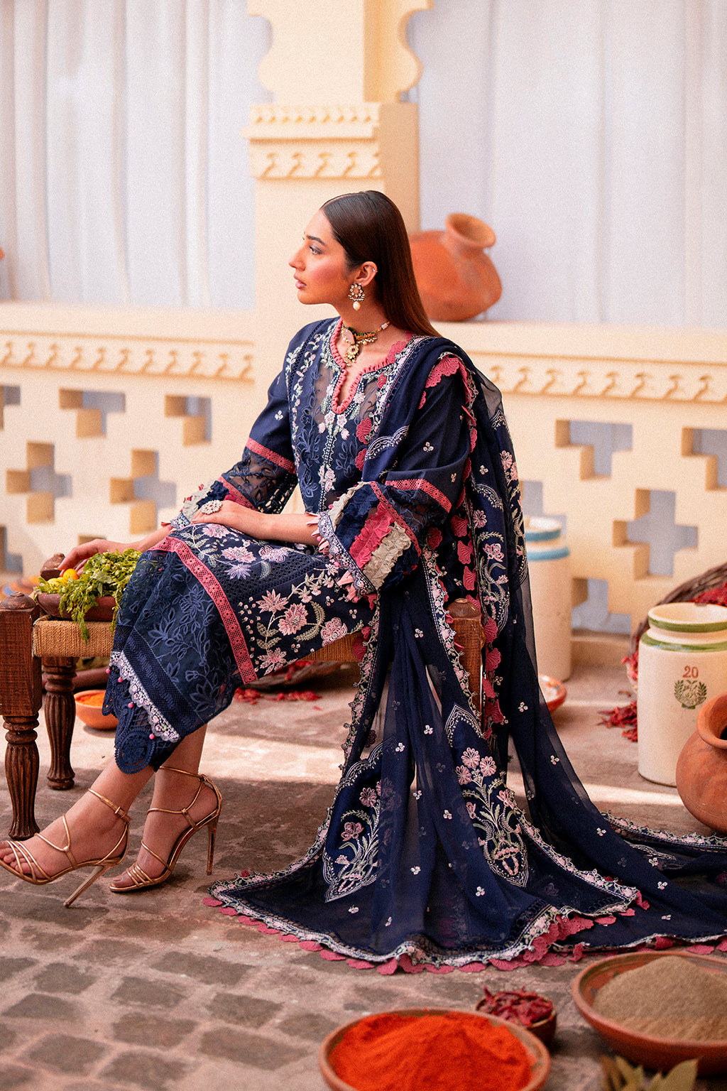 Zarposh Unstitched 3 Piece Summer Lawn Collection-Paras