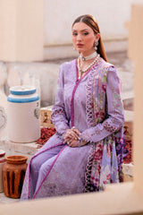Zarposh Unstitched 3 Piece Summer Lawn Collection-Khaas