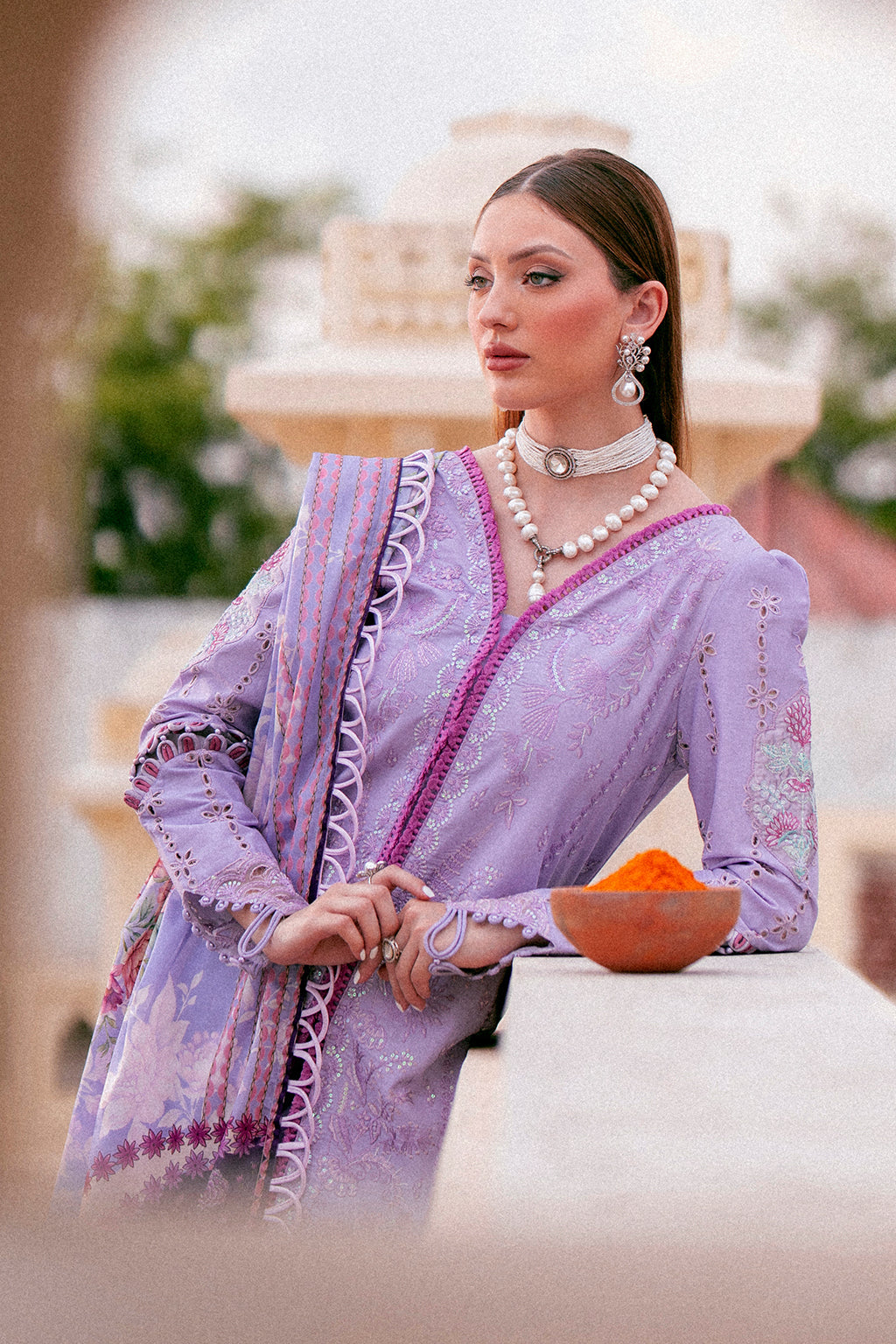 Zarposh Unstitched 3 Piece Summer Lawn Collection-Khaas