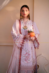Zarposh Unstitched 3 Piece Summer Lawn Collection-Zeenat