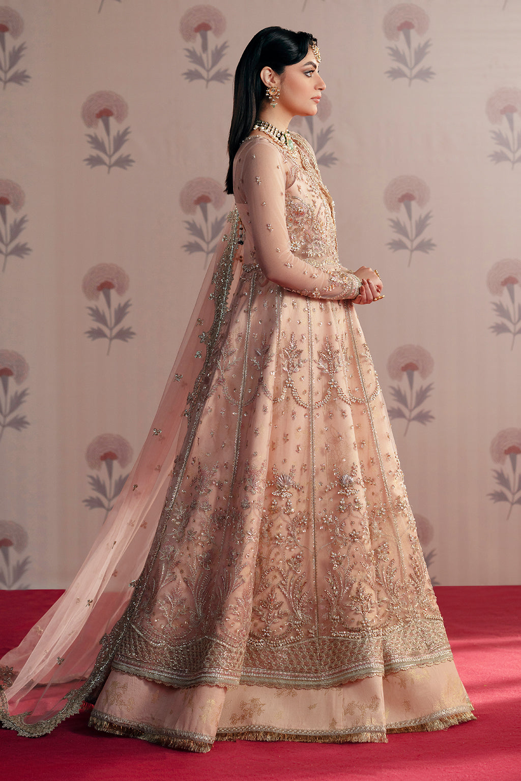 Zarposh Unstitched 3 Piece Formals Collection-Dilara