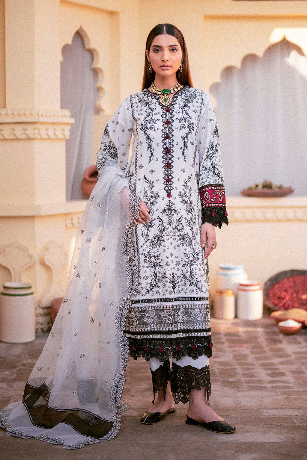 Zarposh Unstitched 3 Piece Summer Lawn Collection-Ayden