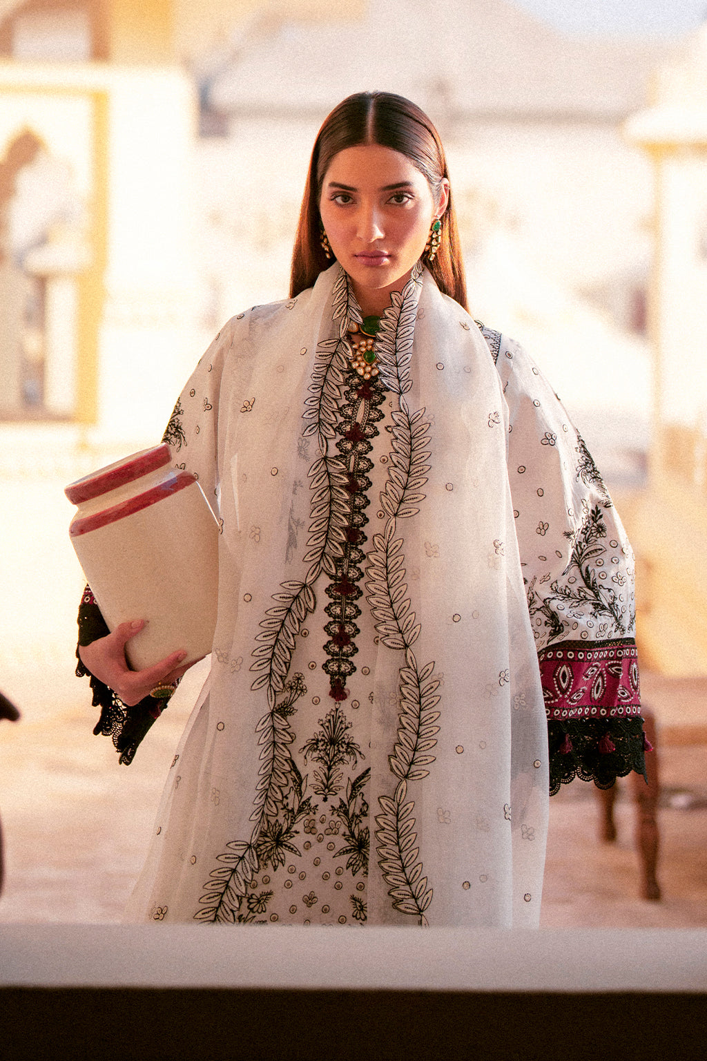 Zarposh Unstitched 3 Piece Summer Lawn Collection-Ayden