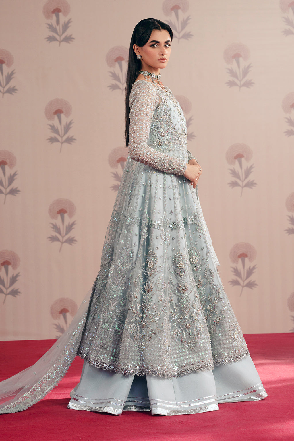 Zarposh Unstitched 3 Piece Formals Collection-Savera