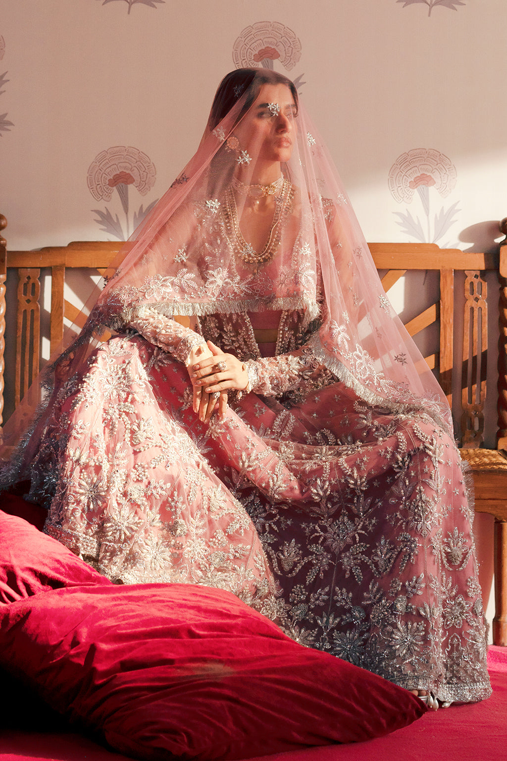 Zarposh Unstitched 3 Piece Formals Collection-Feroza