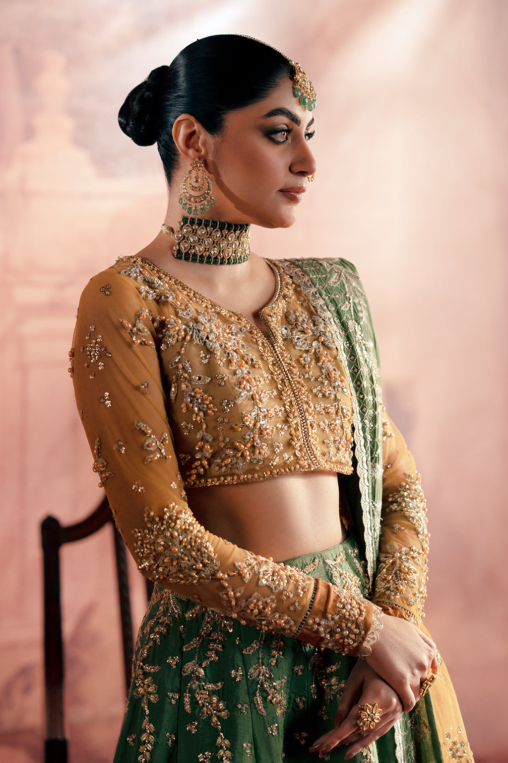Zarposh Unstitched 3 Piece Formals Collection-Noorani