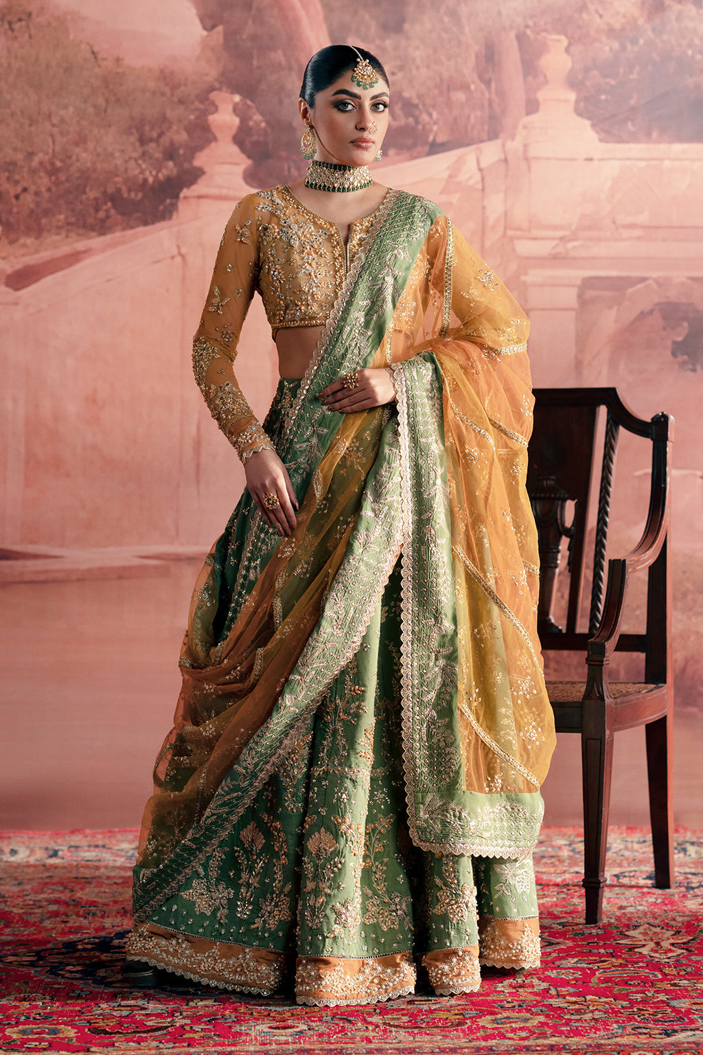Zarposh Unstitched 3 Piece Formals Collection-Noorani