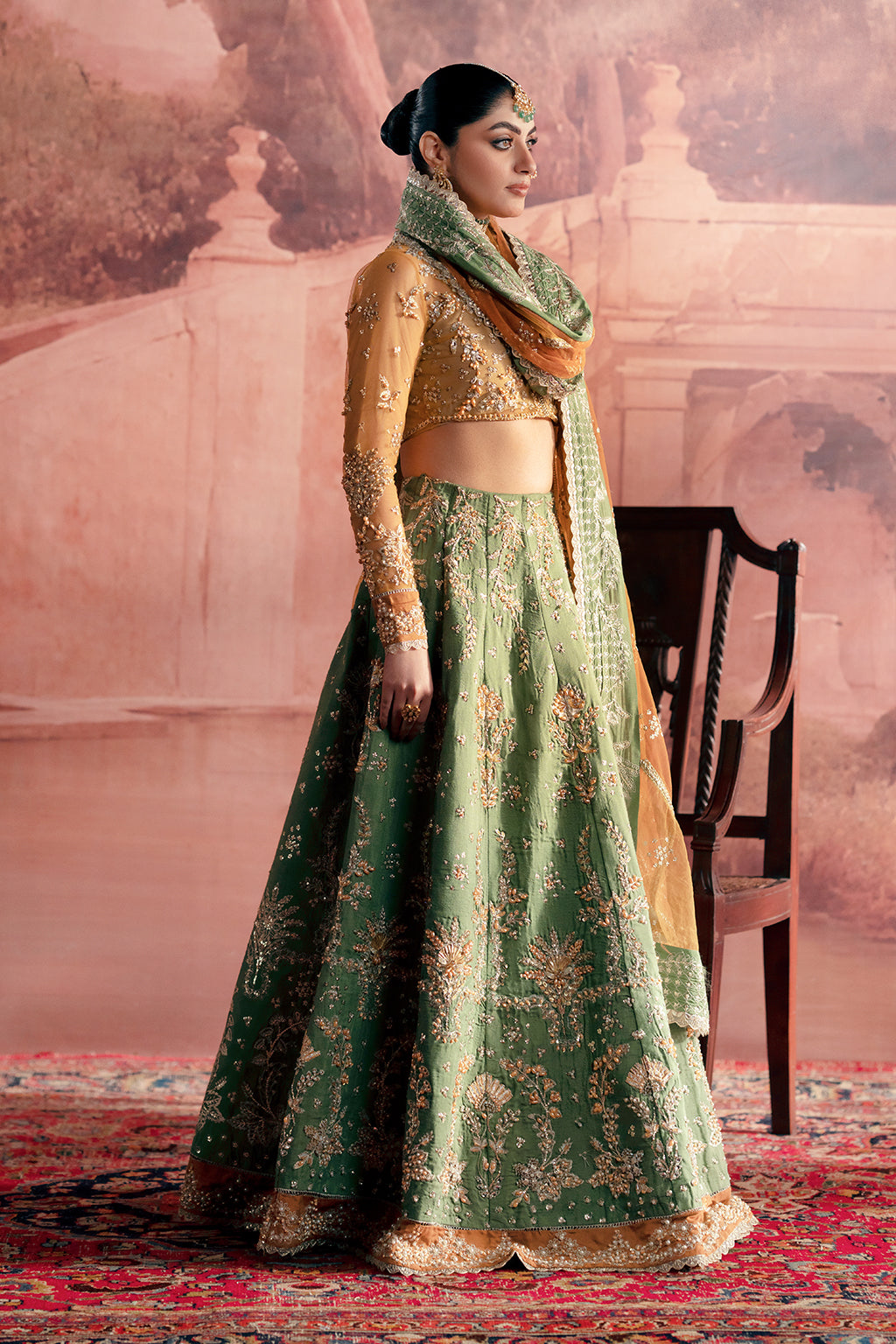 Zarposh Unstitched 3 Piece Formals Collection-Noorani