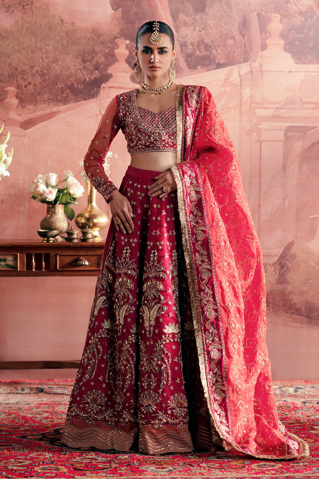Zarposh Unstitched 3 Piece Formals Collection-Anarkali