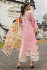 Manaram By Mushq Unstitched 3 Piece Luxury Lawn Collection'2025-MUN-12-Twinkling Tempos
