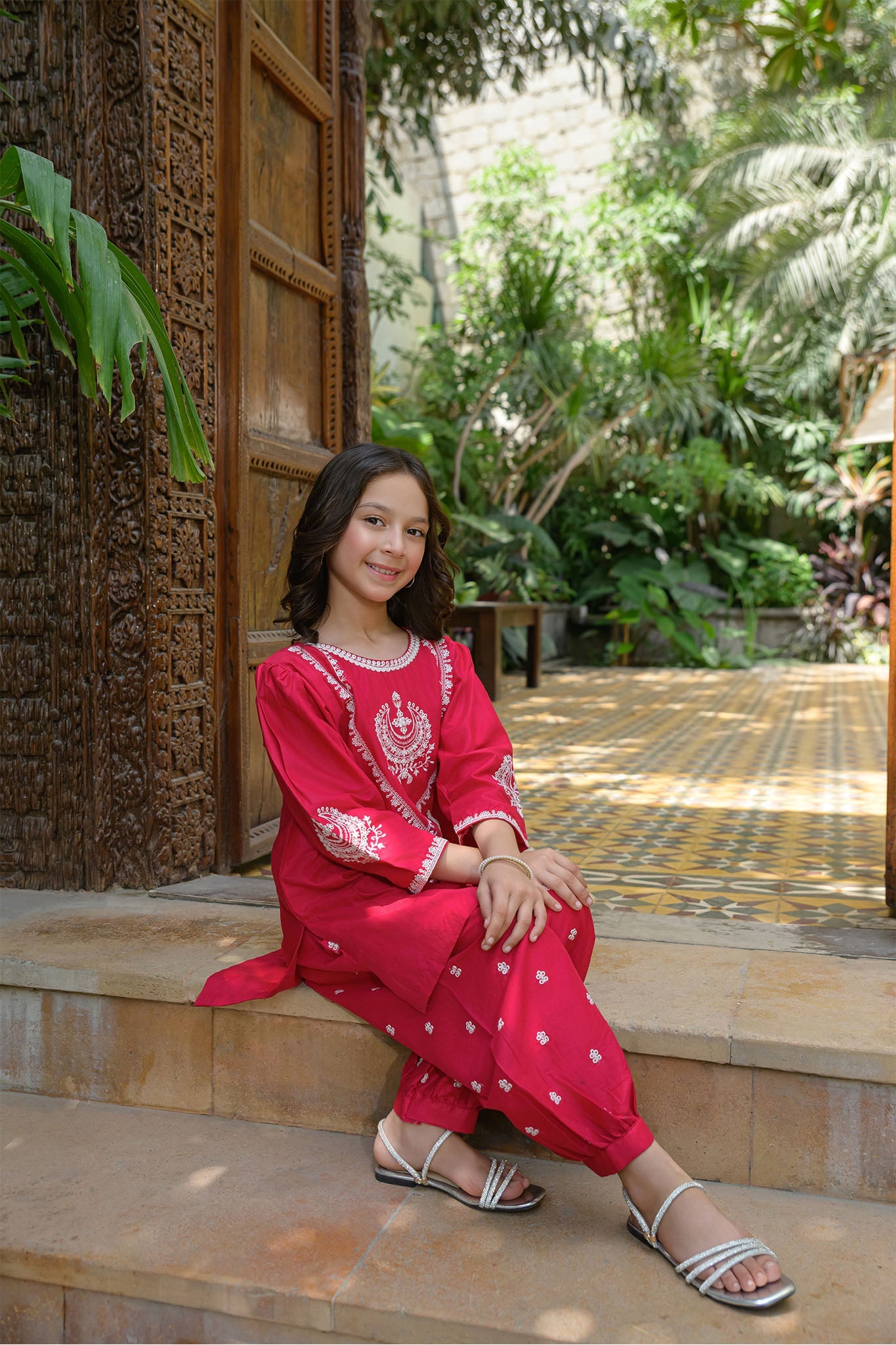 Fresh Bird Stitched 2 Piece Festive Kids Collection'2025-Mahpara