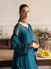 Gulaal Unstitched 3 Piece Emb Chiffon Vol-01 Collection'2023-Marleen GL-EC-23V1-08