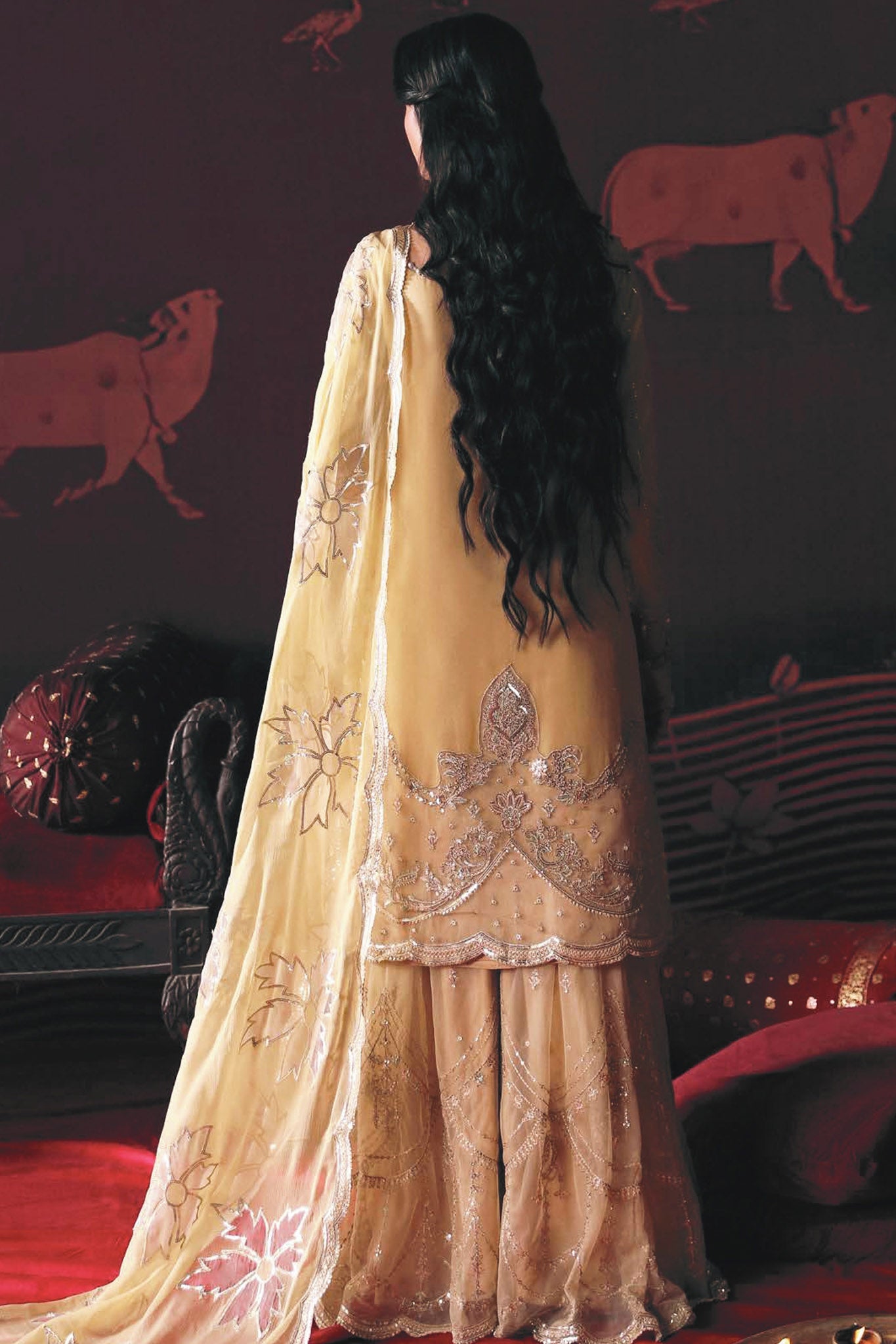 Devdas by Emaan Adeel Unstitched 3 Piece Luxury Festive Formals Collection'2024-Meera