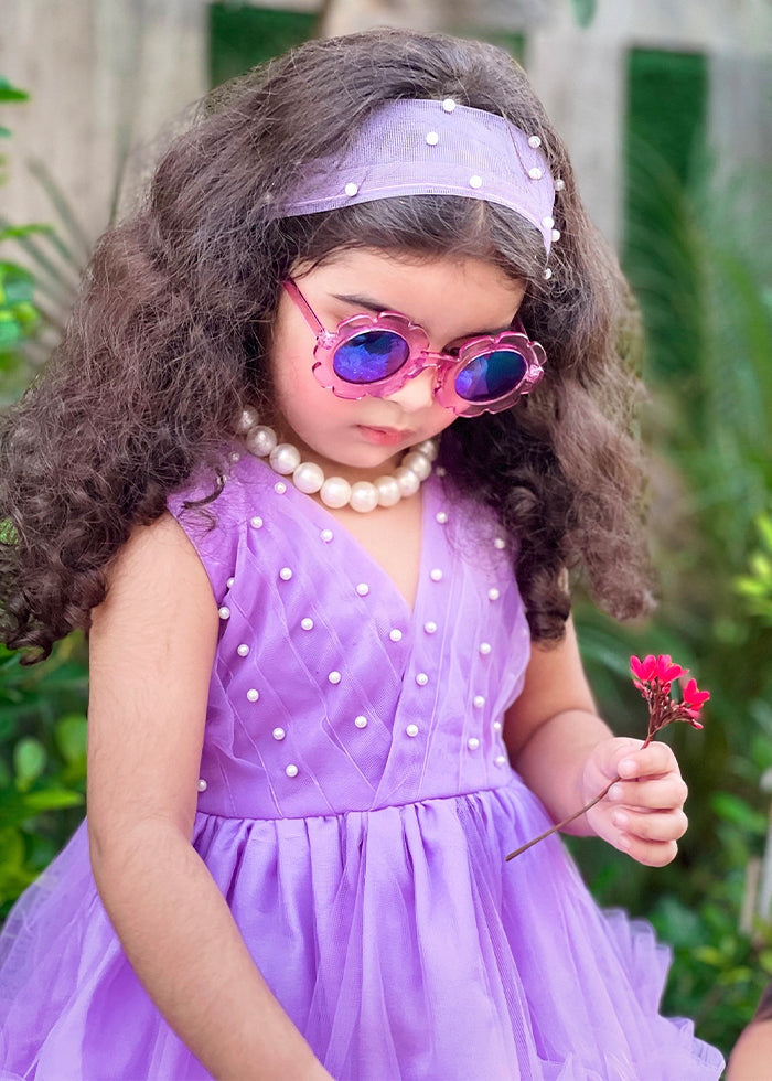 Fairy Bloom by Modest Stitched kids Formals Collection'2025-Lilac Pearl