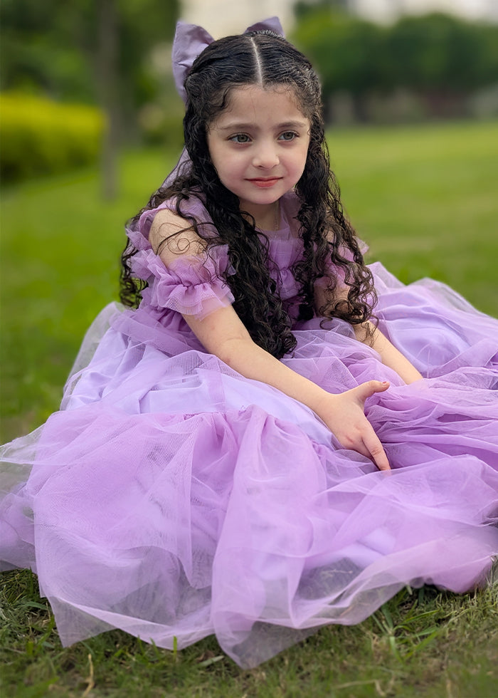 Fairy Bloom by Modest Stitched kids Formals Collection'2025-Lavender Bloom