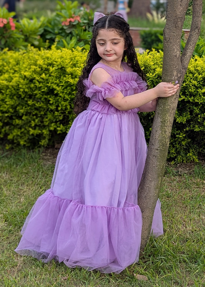 Fairy Bloom by Modest Stitched kids Formals Collection'2025-Lavender Bloom