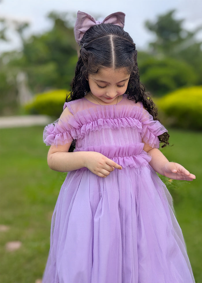 Fairy Bloom by Modest Stitched kids Formals Collection'2025-Lavender Bloom