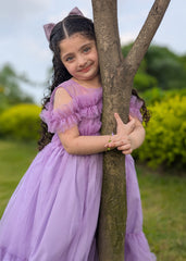 Fairy Bloom by Modest Stitched kids Formals Collection'2025-Lavender Bloom