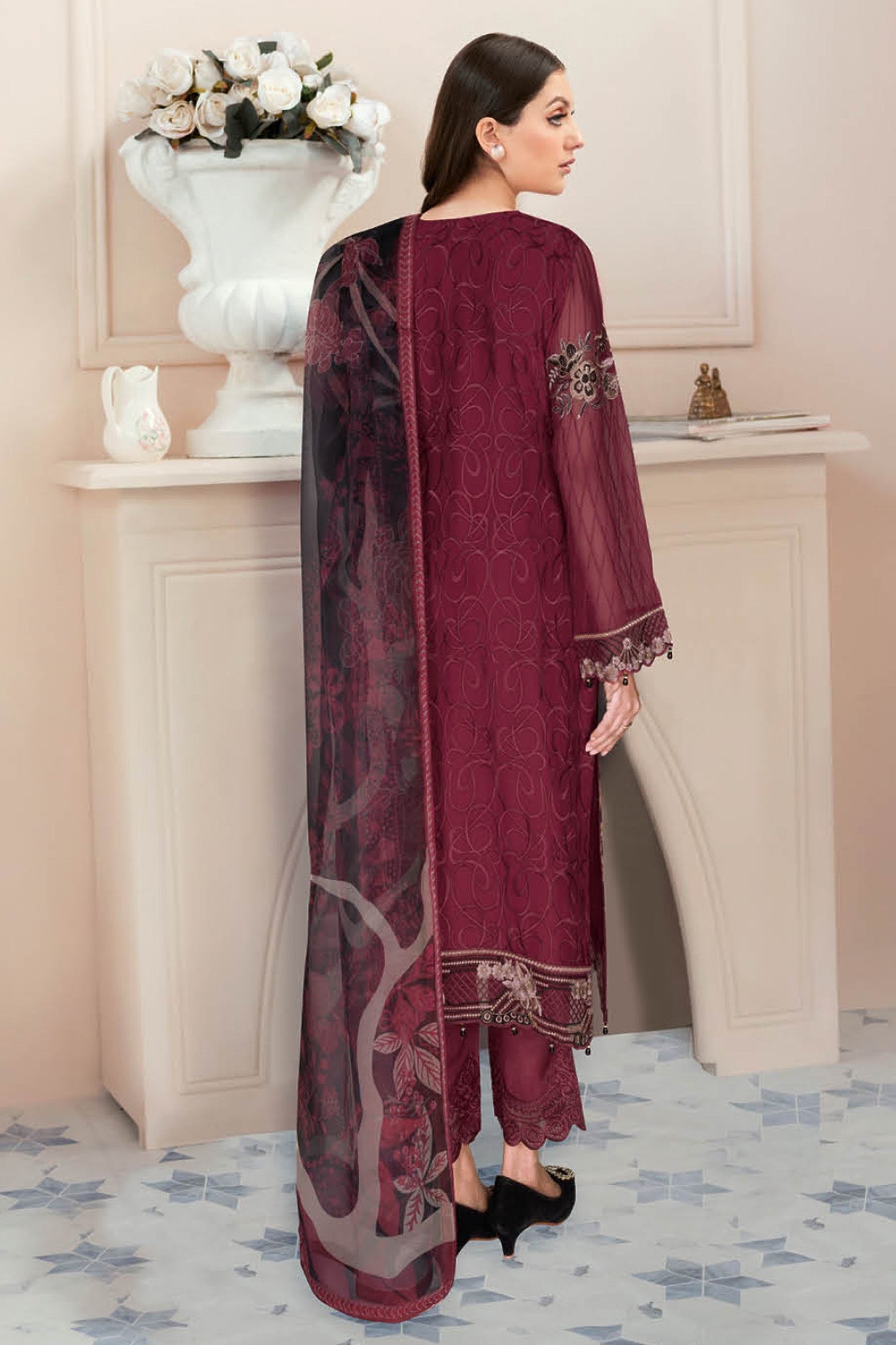 Nayab Ramsha Unstitched 3 Piece Formals Vol-05 Collection'2025-N-505