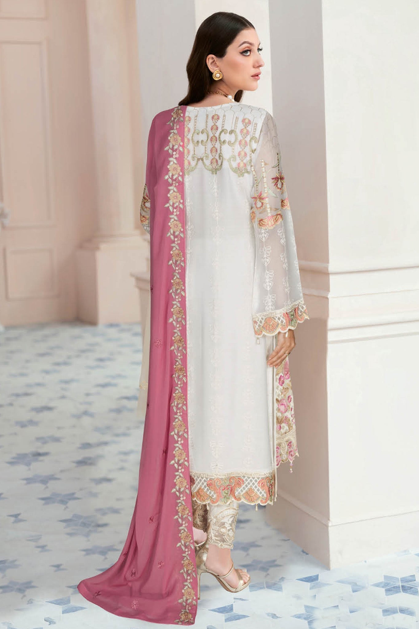 Nayab Ramsha Unstitched 3 Piece Formals Vol-05 Collection'2025-N-506