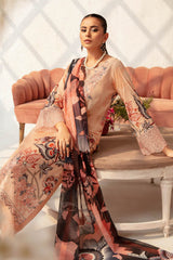 Rangrez By Ramsha Unstitched 3 Piece Luxury Lawn Vol-07 Collection-N-710