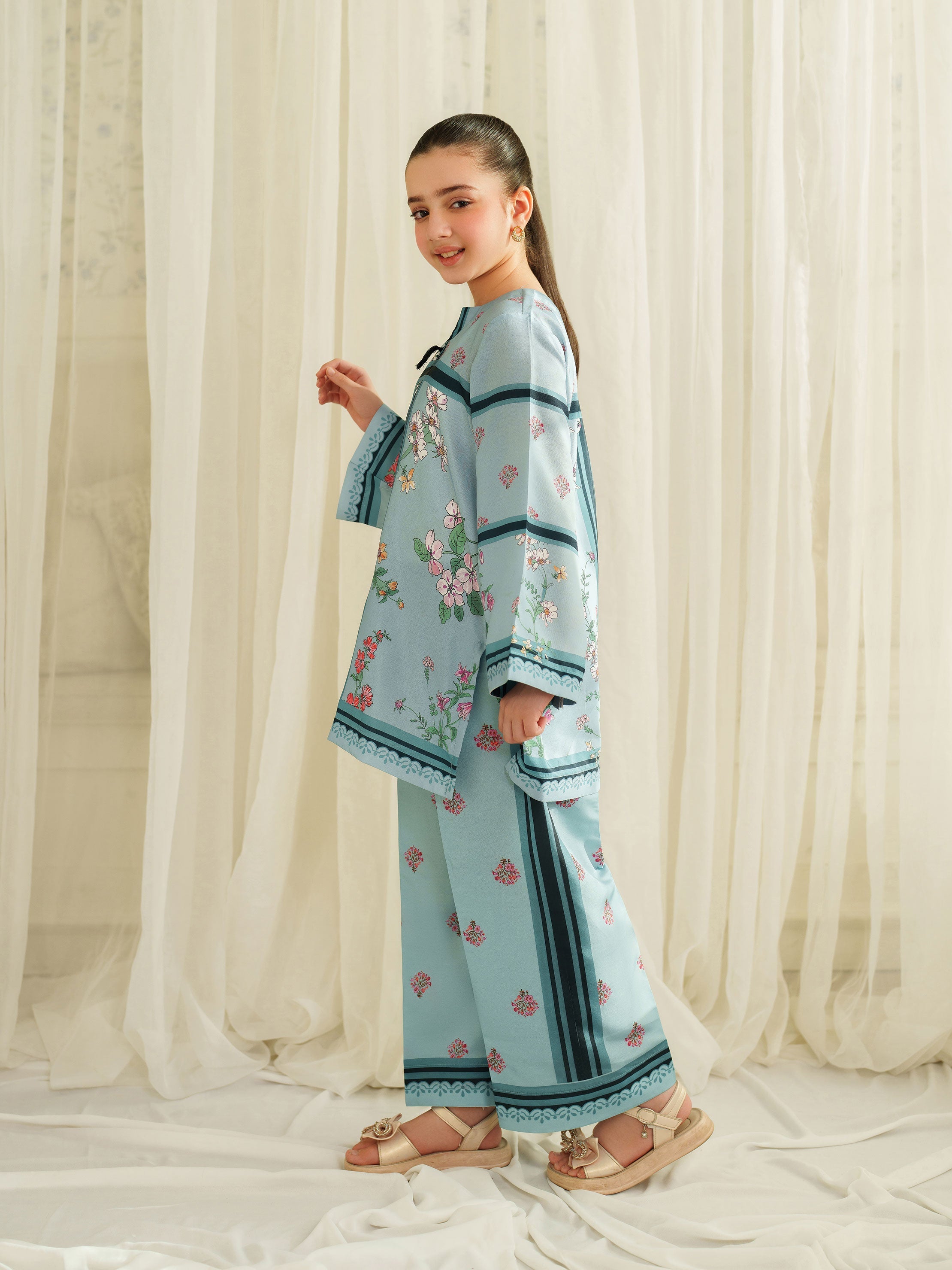 The Bloom Edit by Garnet Stitched 2 Piece Kids Summer Collection'2025-Noa