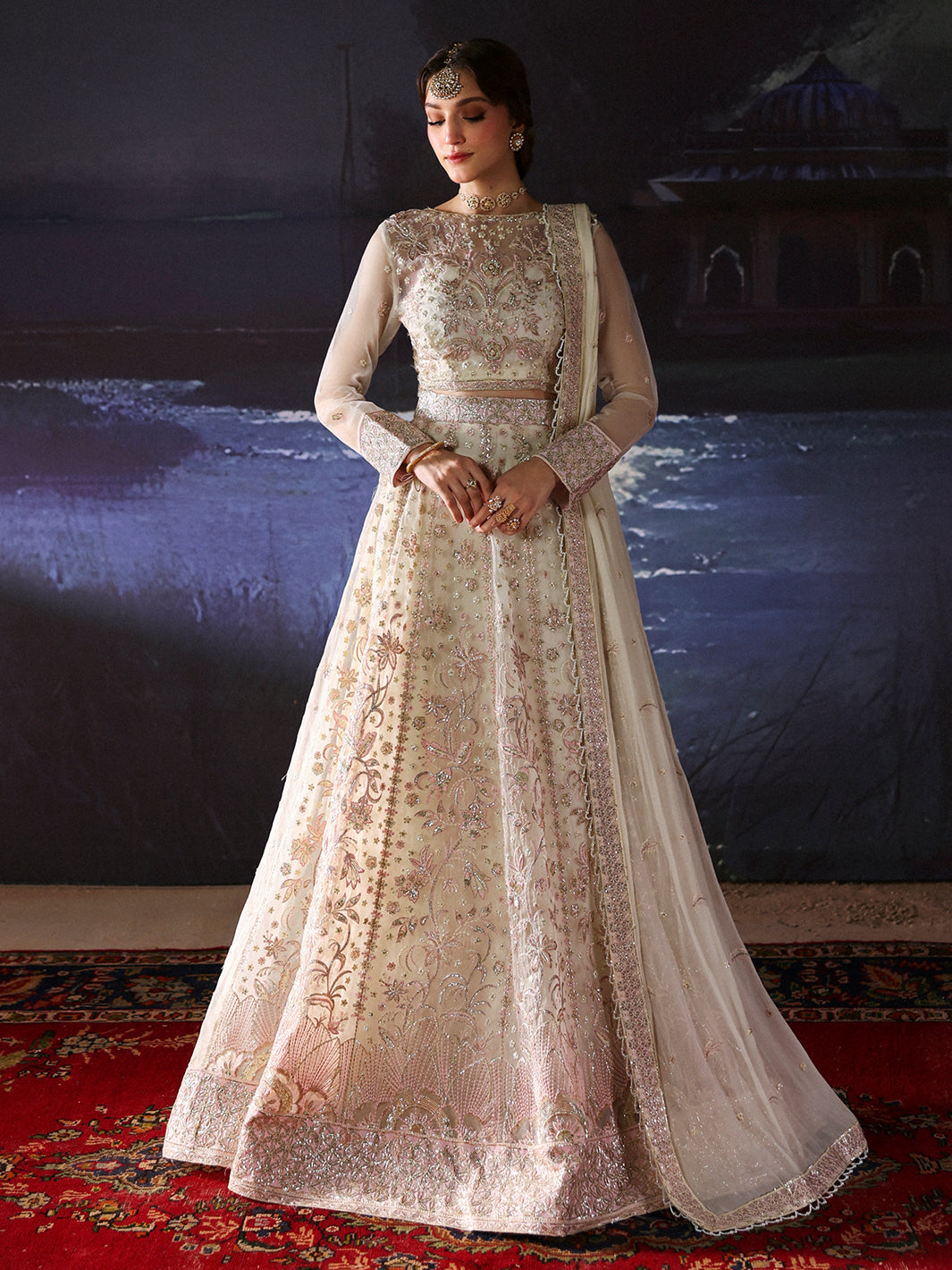 Pakeezah By Mahnur Unstitched 3 Piece Luxury Formals Collection'2025-PK-06-Nureh