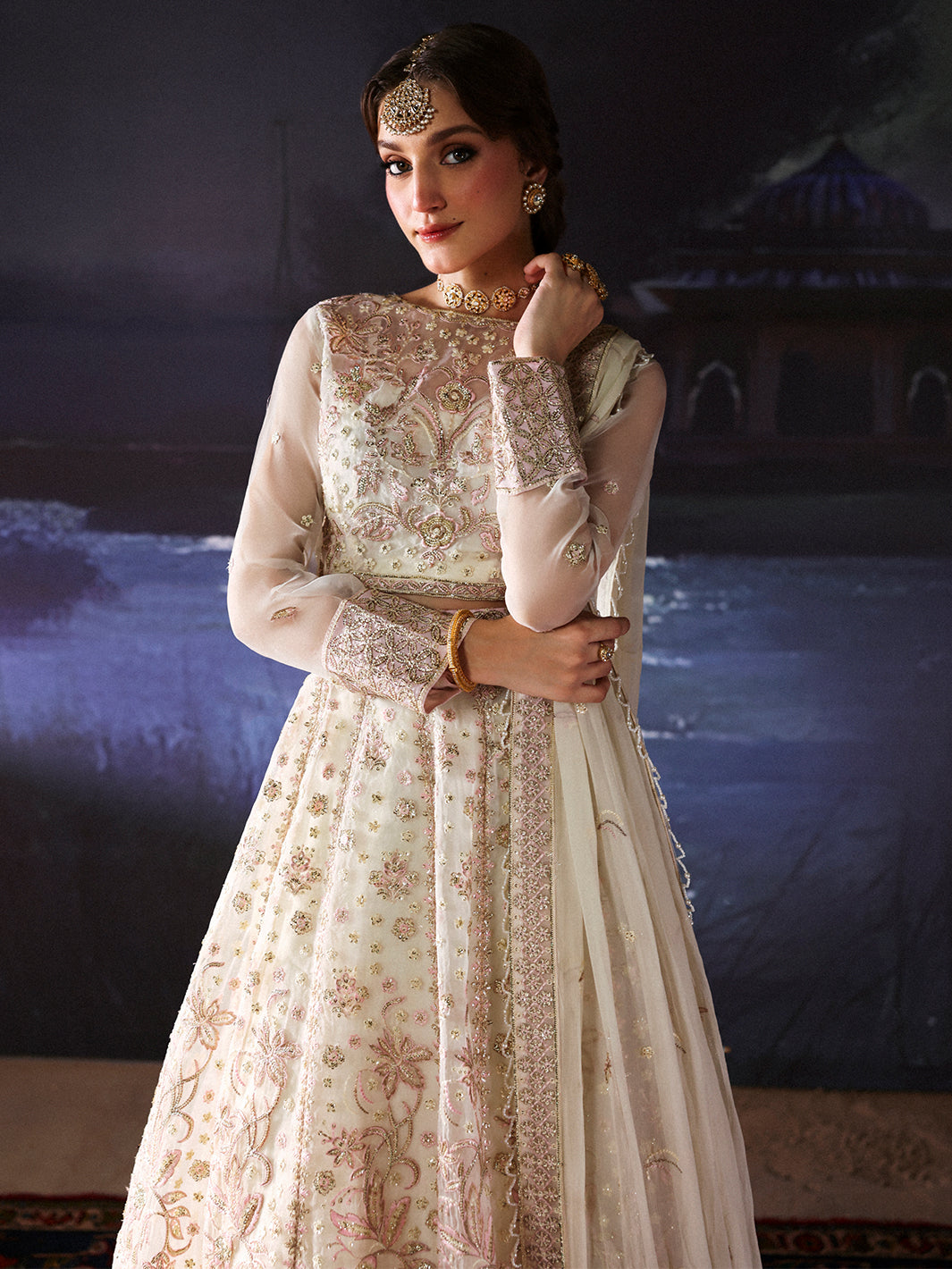 Pakeezah By Mahnur Unstitched 3 Piece Luxury Formals Collection'2025-PK-06-Nureh