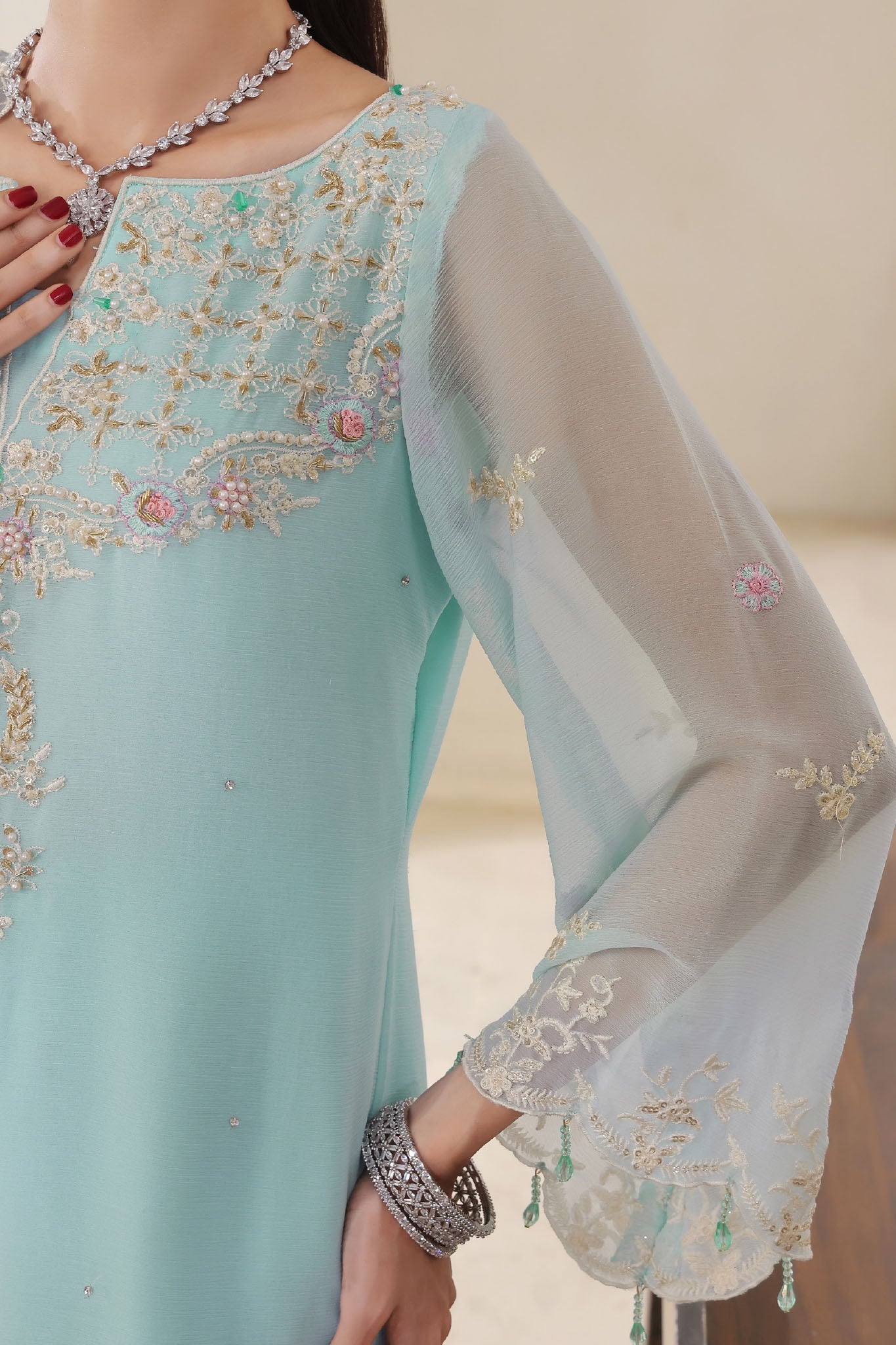 Nurin By Soghat Unstitched 3 Piece Luxury Chiffon Collection'2025-NURIN-02