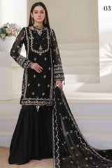 Nurin By Soghat Unstitched 3 Piece Luxury Chiffon Collection'2025-NURIN-03